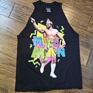 DIY Cutoff Macho Man Sleeveless Tshirt